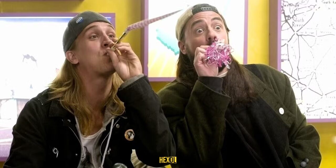 پشت صحنه یا نمایی از بازیگران Clerks II