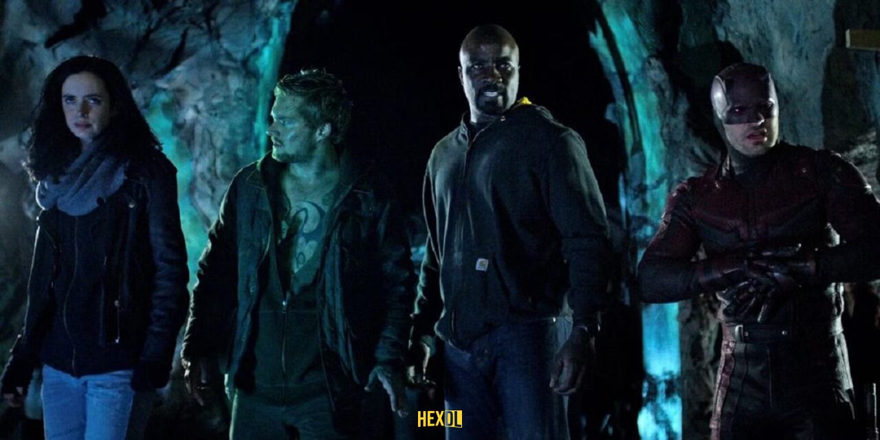 نمایی از سریال The Defenders