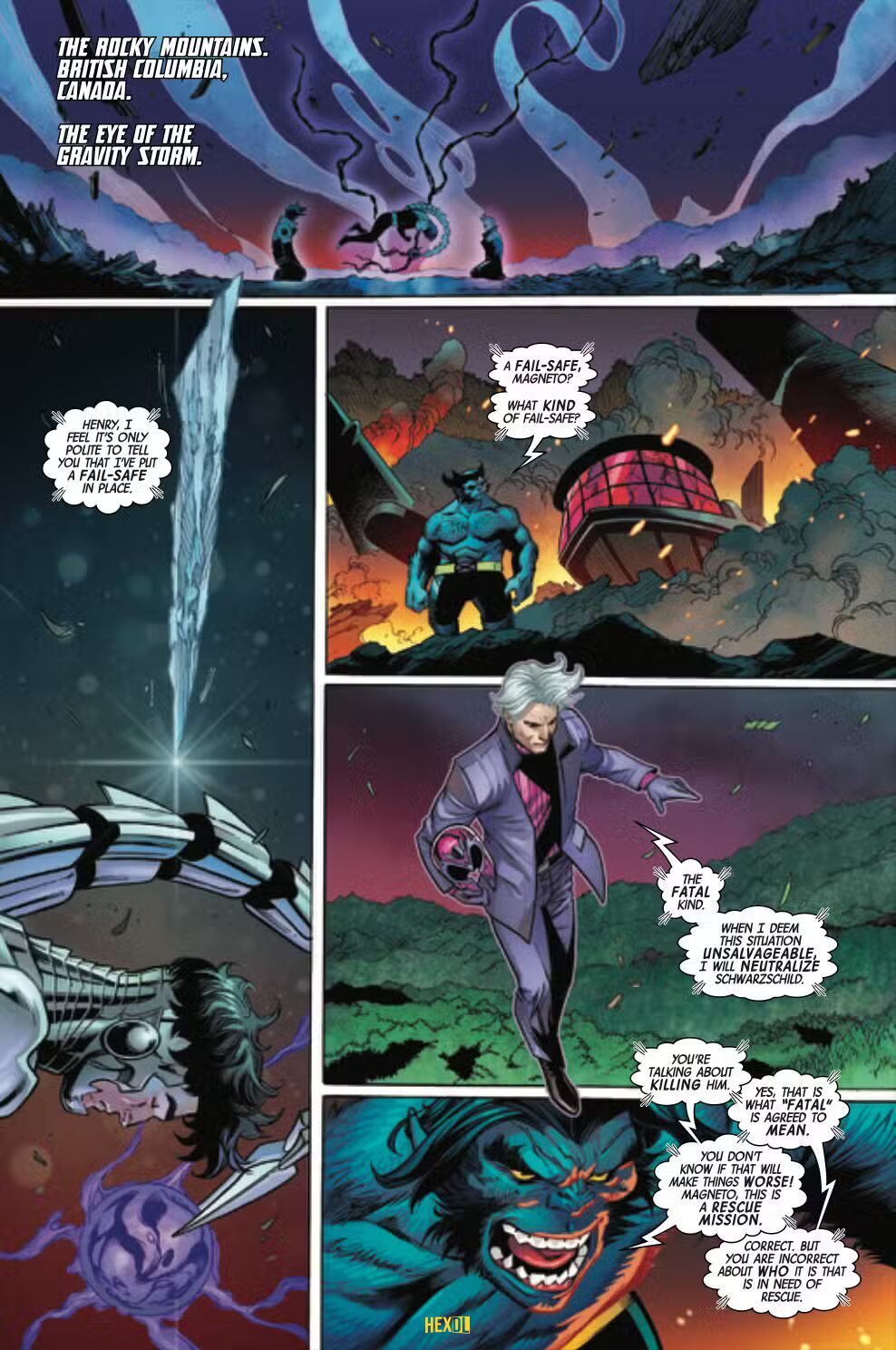 کید امگا در X-Men #33