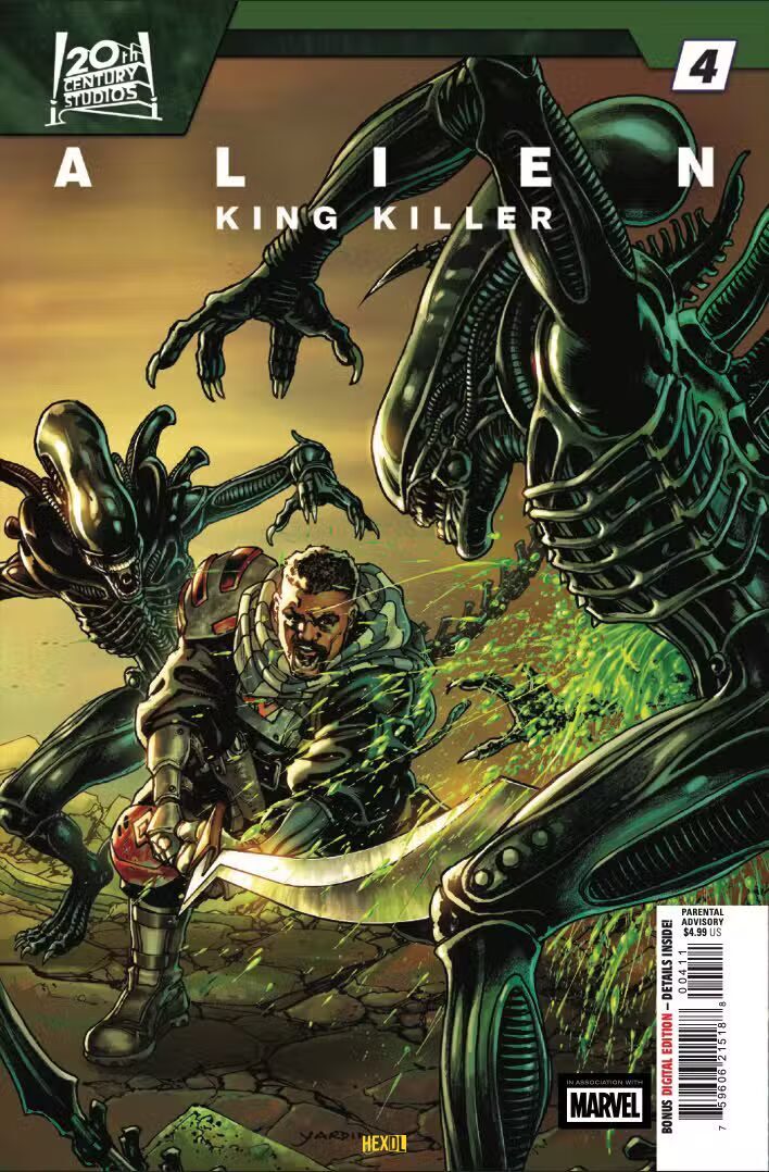 سه پادشاه در کمیک Alien King Killer