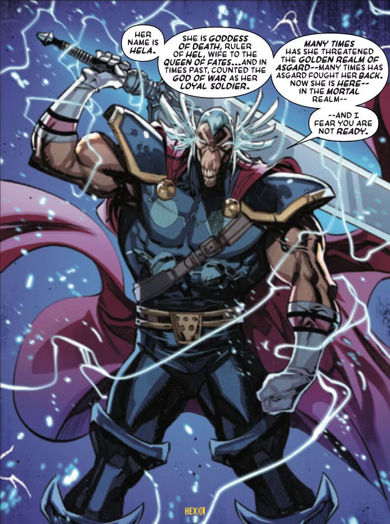 نمایی از فیلم Beta Ray Bill Is the Last Hero Who Remembers Thor