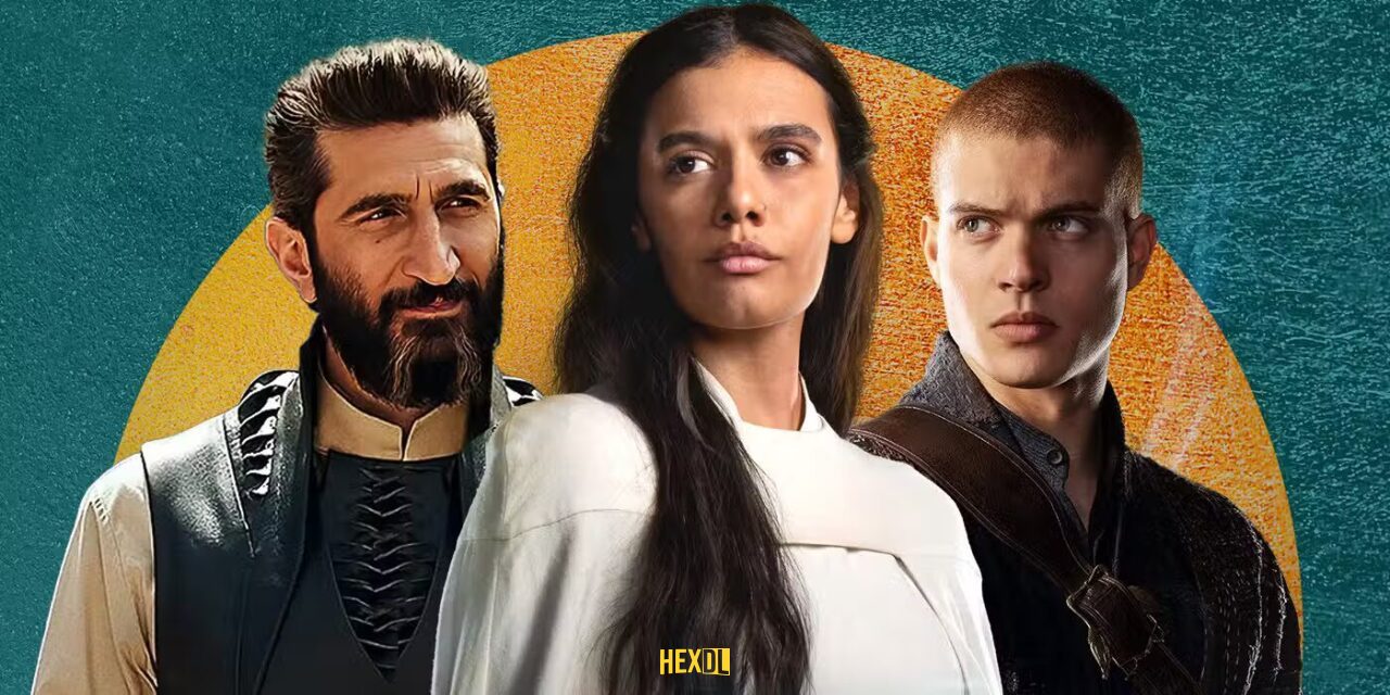 نمایی از فیلم Channeling Is Just One Way Women Hold Power in 'The Wheel of Time'