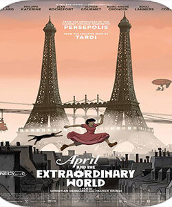 دانلود انیمیشن آوریل و دنیای خارق العاده April and the Extraordinary World 2015