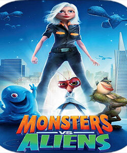 دانلود انیمیشن هیولاها علیه بیگانگان Monsters vs Aliens 2009 با دوبله فارسی