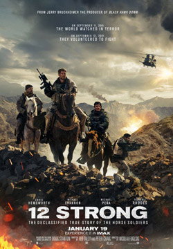 دانلود فیلم 12 نیرومند 12 Strong 2018