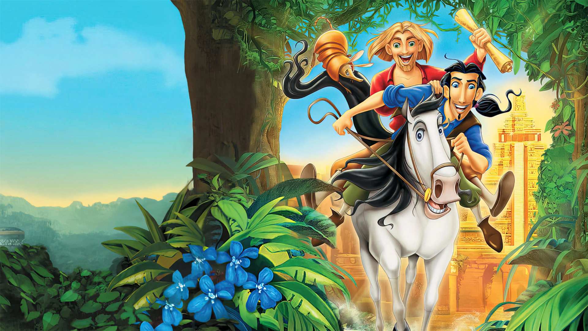 دانلود انیمیشن به سوی الدورادو The Road to El Dorado 2000