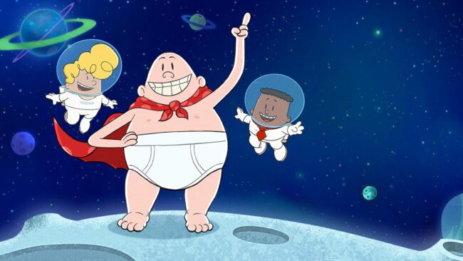 دانلود انیمیشن سریالی Captain Underpants in Space