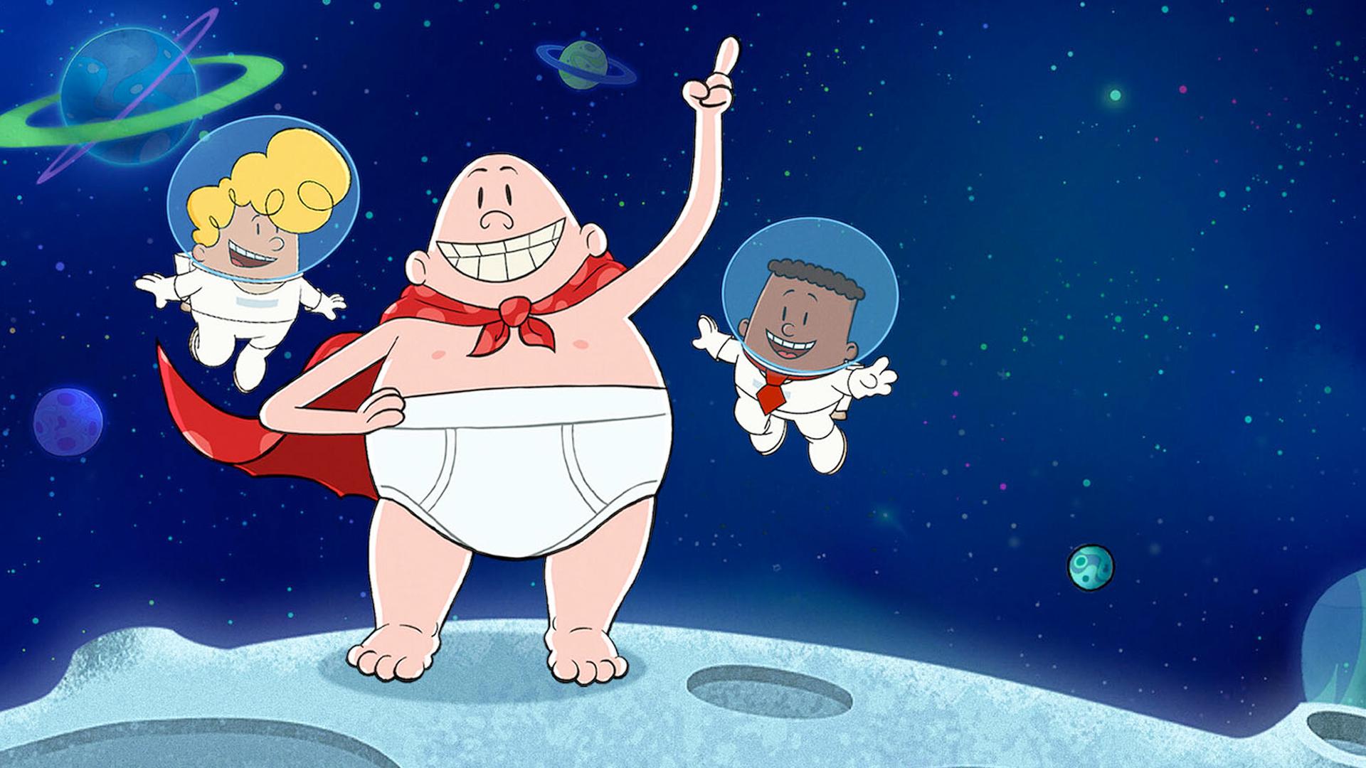 دانلود انیمیشن سریالی Captain Underpants in Space