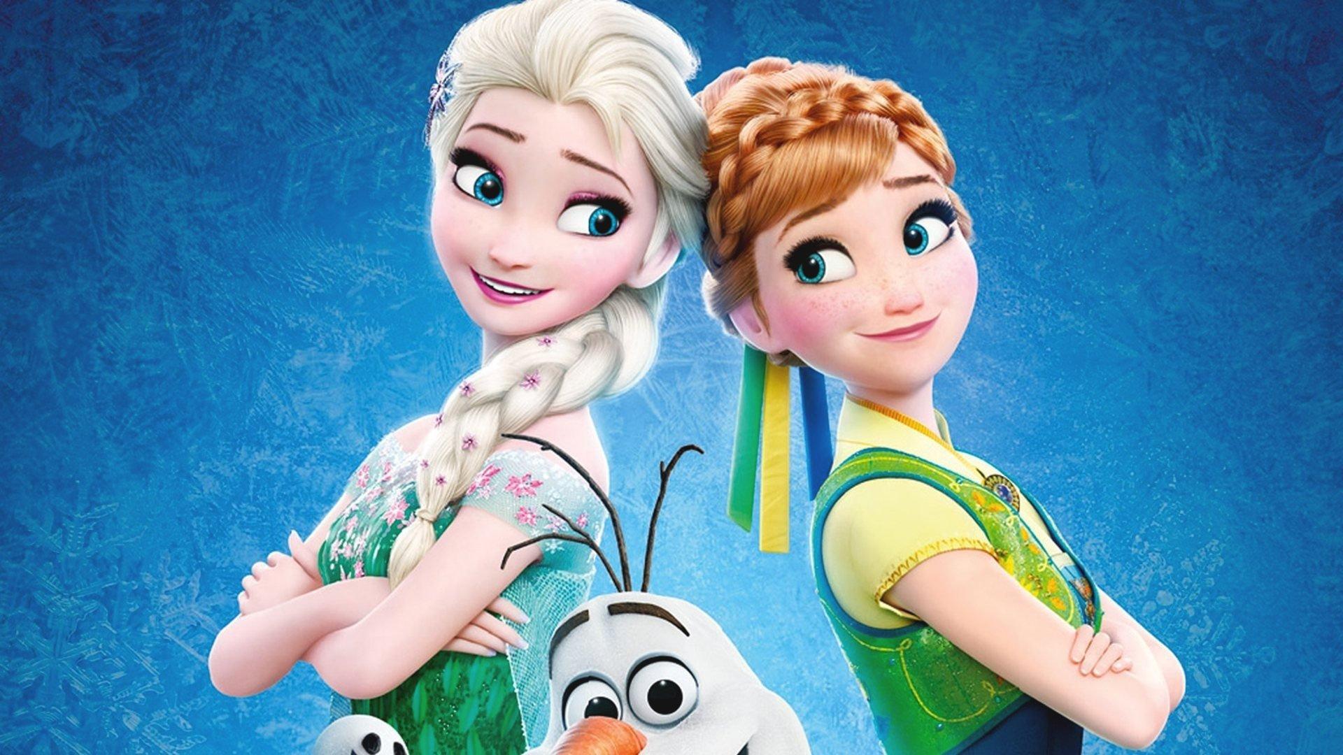 دانلود انیمیشن تب یخ زده Frozen Fever 2015