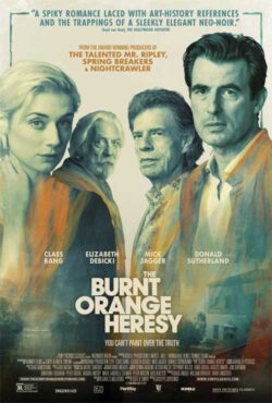 دانلود فیلم سنت شکنی نارنجی سوخته The Burnt Orange Heresy 2019