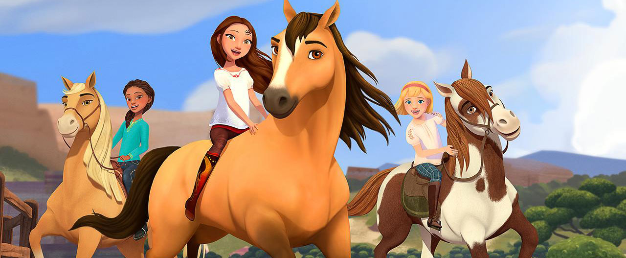 دانلود انیمیشن سریالی اسپریت سوارکاری آزاد Spirit Riding Free