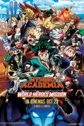 دانلود انیمیشن مدرسه قهرمانانه من 3 My Hero Academia: World Heroes’ Mission 2021