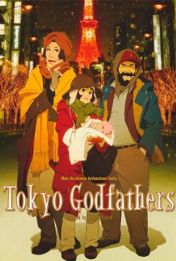 دانلود انیمیشن پدرخوانده های توکیو Tokyo Godfathers 2003