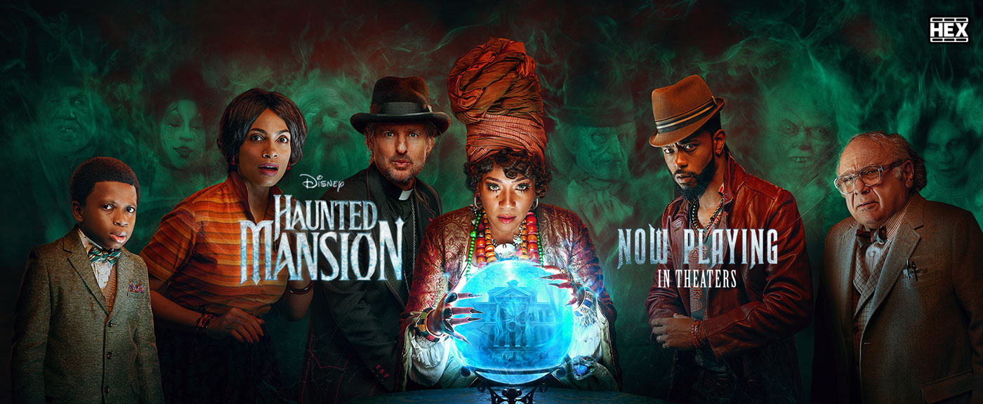 دانلود فیلم عمارت متروکه Haunted Mansion 2023