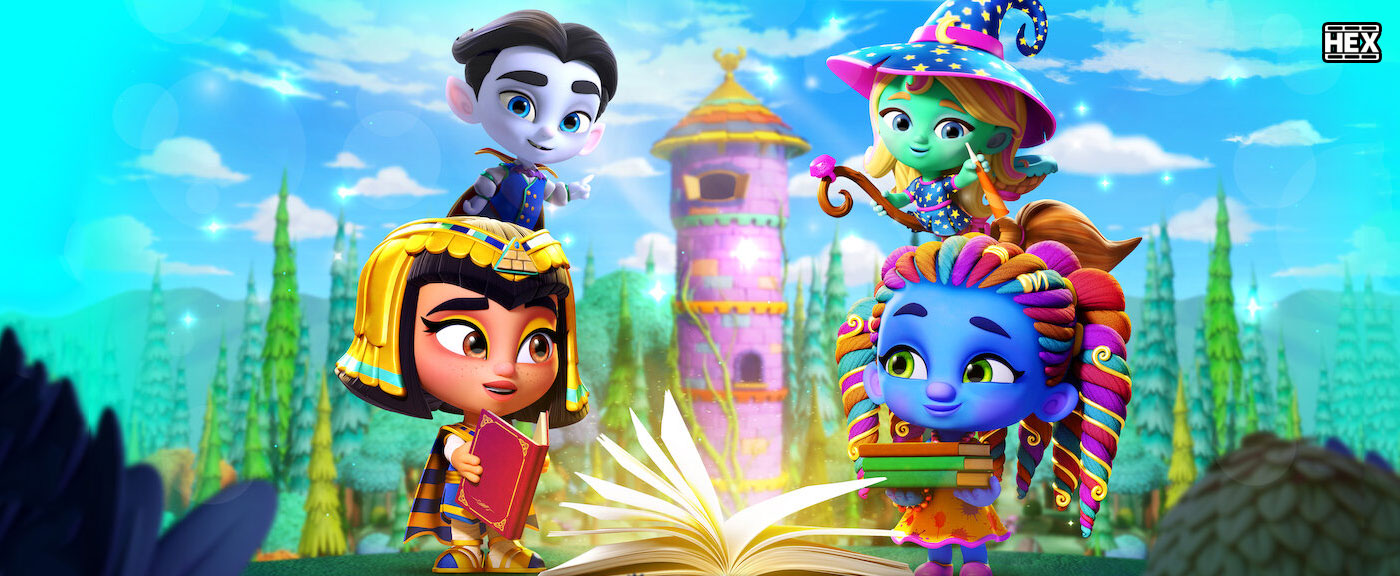 دانلود انیمیشن هیولاهای معرکه Super Monsters: Once Upon a Rhyme 2021