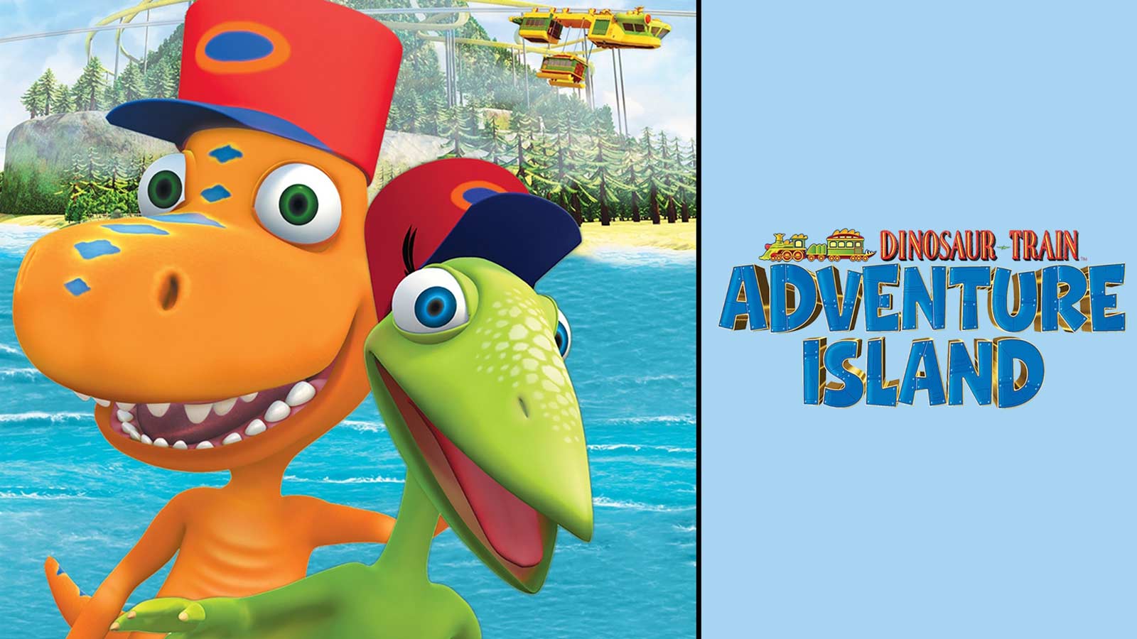 دانلود انیمیشن قطار دایناسور Dinosaur Train: Adventure Island 2021