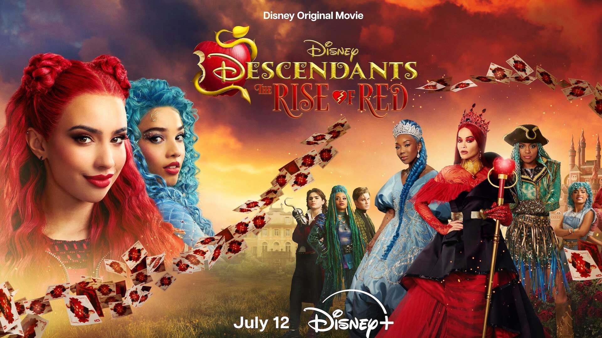 دانلود فیلم نوادگان: ظهور رد Descendants: The Rise of Red 2024