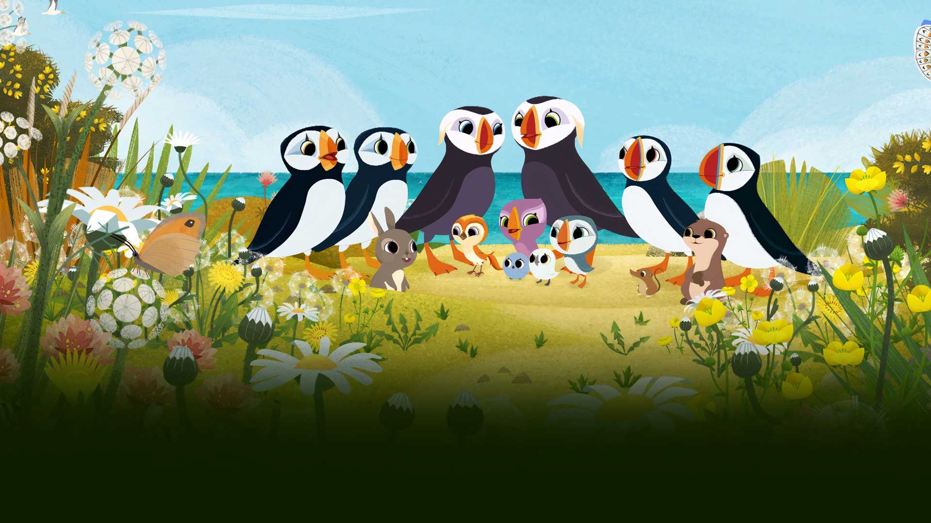 دانلود انیمیشن پافین راک و دوستان جدید Puffin Rock and the New Friends 2023