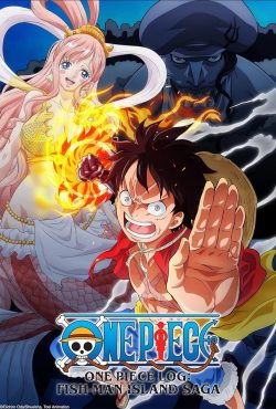 دانلود انیمه وان پیس: حماسه‌ جزیره‌ مردان ماهی One Piece Log: Fish-Man Island Saga 2024