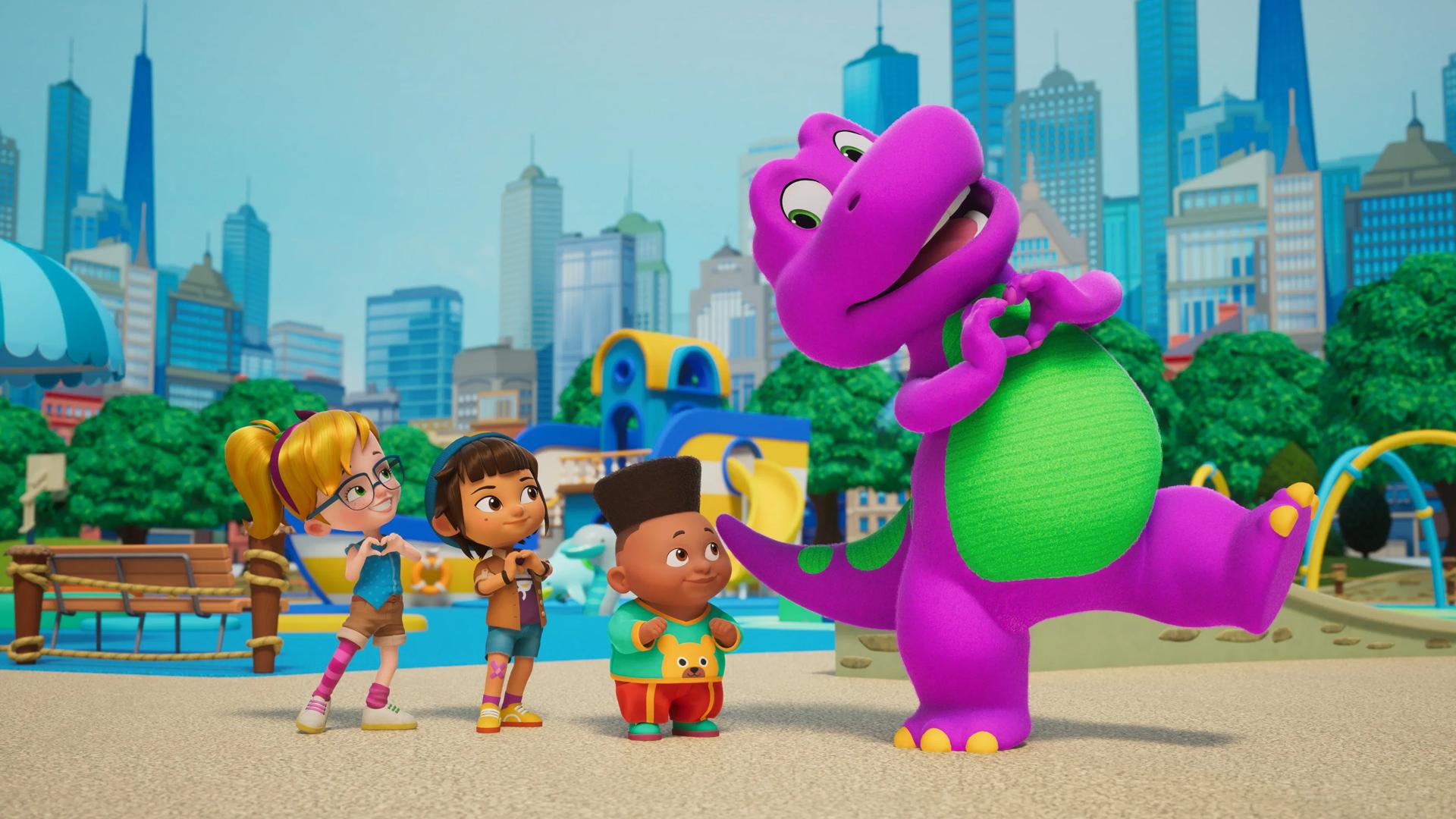 دانلود انیمیشن سریالی دنیای بارنی Barney’s World 2024