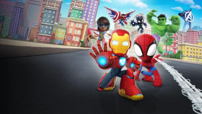 دانلود انیمیشن اسپایدی و مرد آهنی مارول: تیم انتقام جویان Marvel’s Spidey and Iron Man: Avengers Team Up! 2025