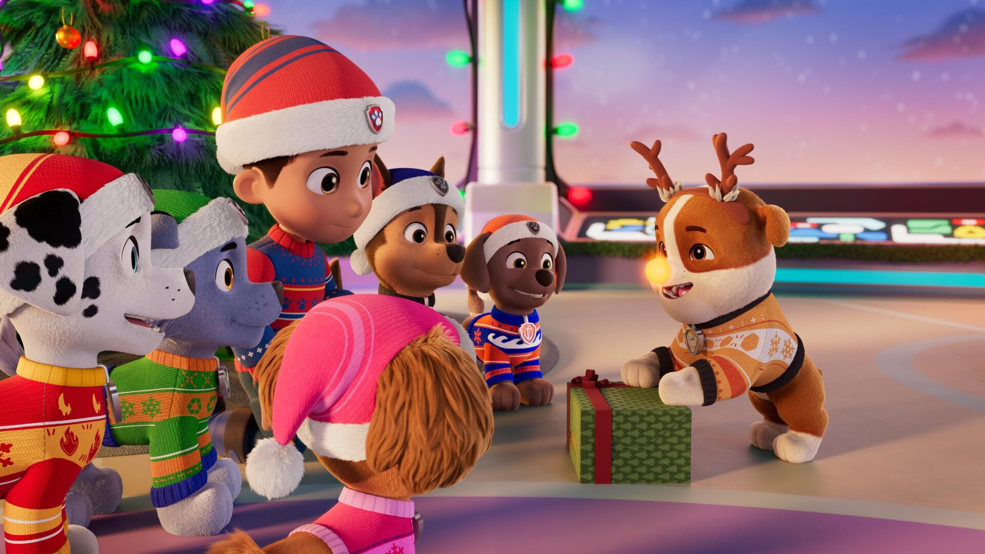 دانلود انیمیشن کریسمس با سگ های نگهبان A PAW Patrol Christmas 2025