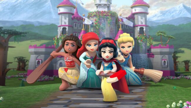 دانلود انیمیشن پرنسس های لگویی دیزنی LEGO Disney Princess 2025