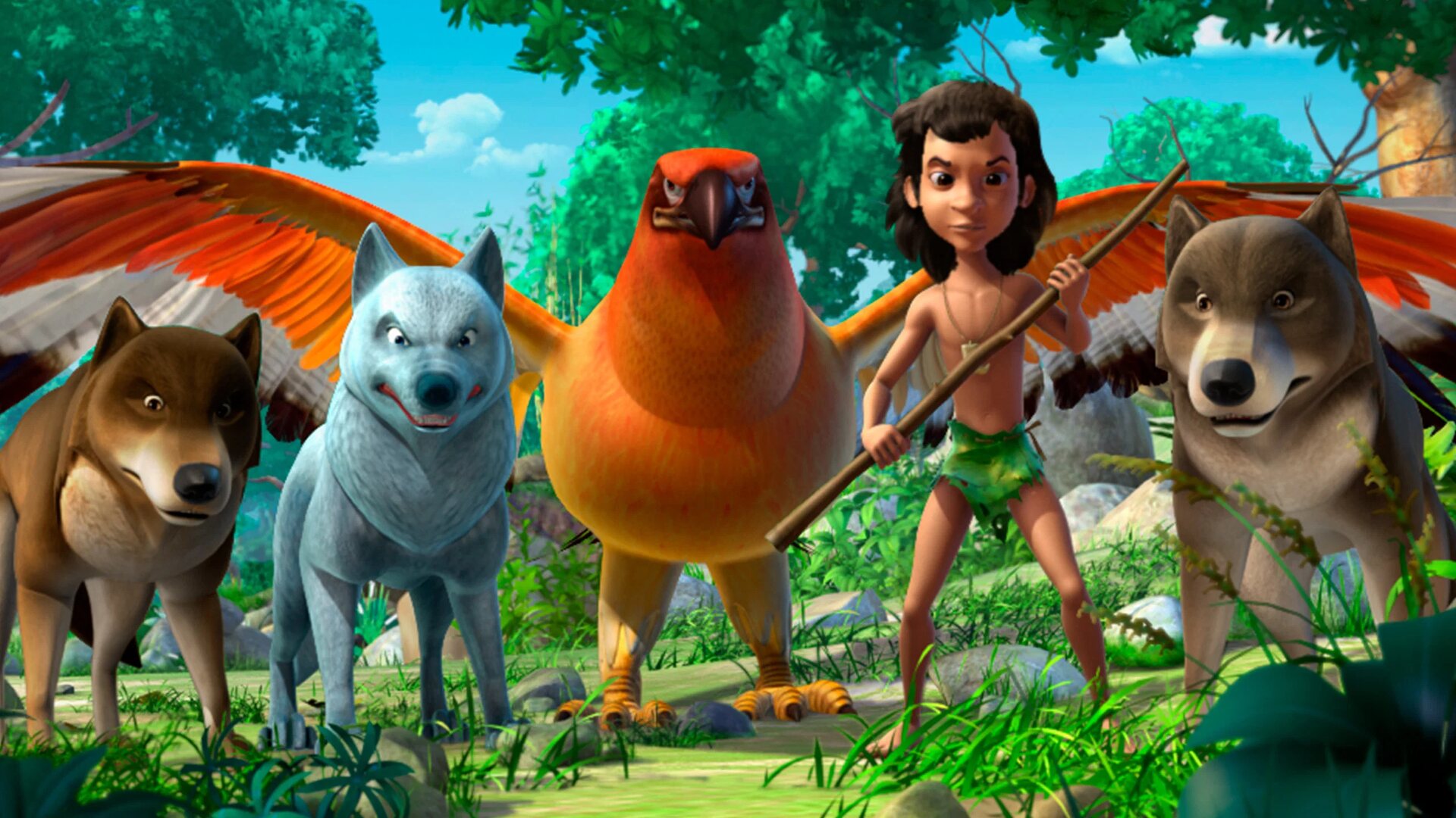 The Jungle Book The Movie 2013 wallpaper