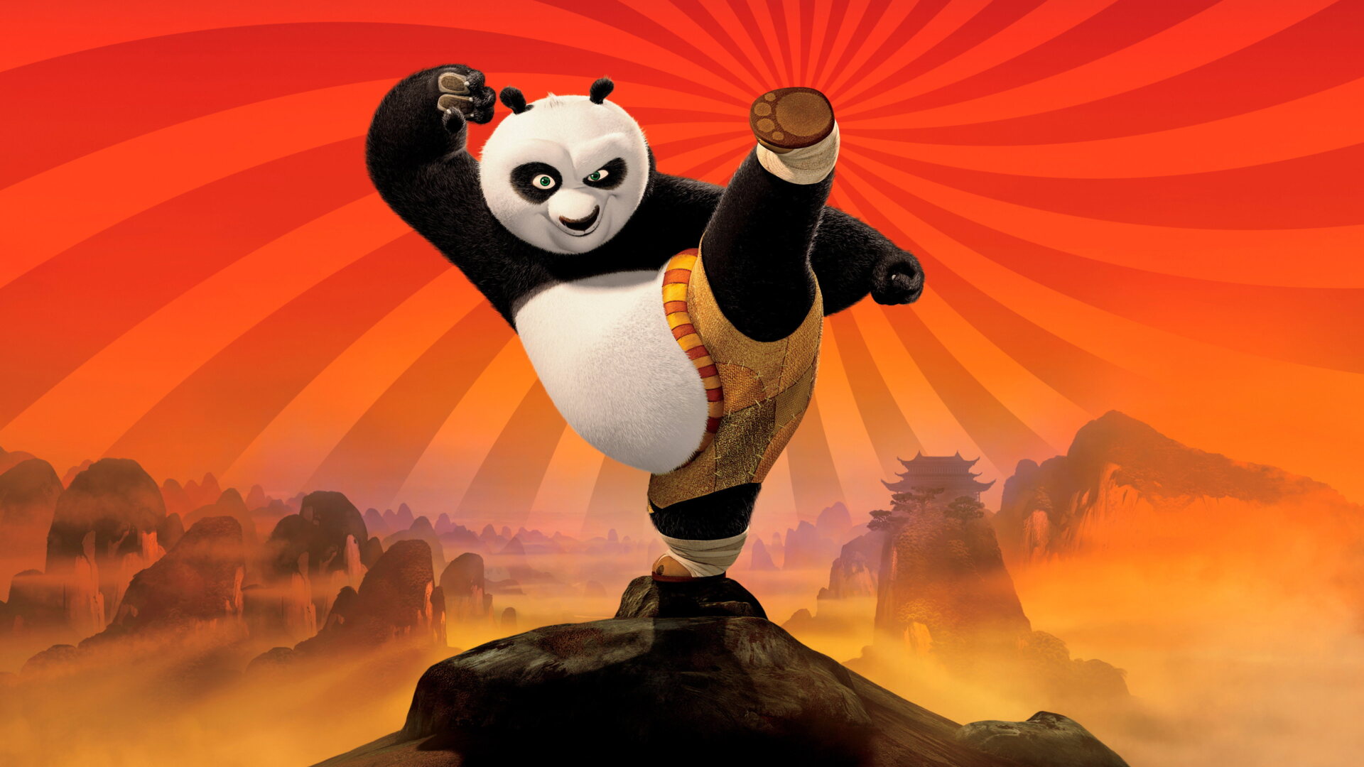 دانلود انیمیشن پاندای کونگ فو کار 1 Kung Fu Panda 2008