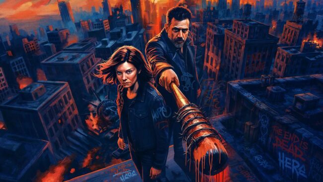 The Walking Dead Dead City wallpaper