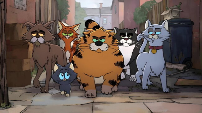 دانلود انیمیشن گربه های خیابانی Ricky Gervais Alley Cats
